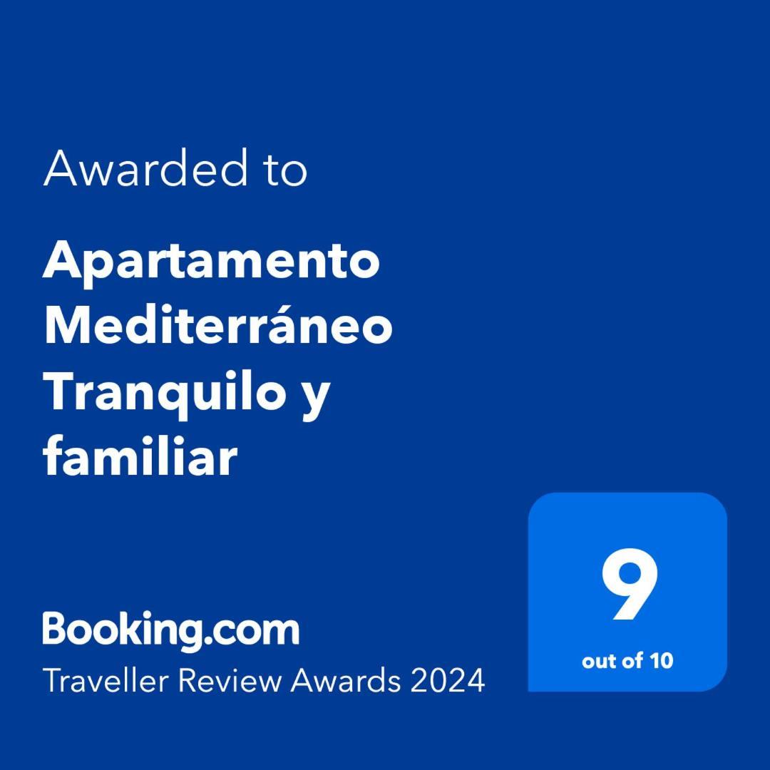 발렌시아 Apartamento Mediterraneo Tranquilo Y Familiar 아파트 외부 사진